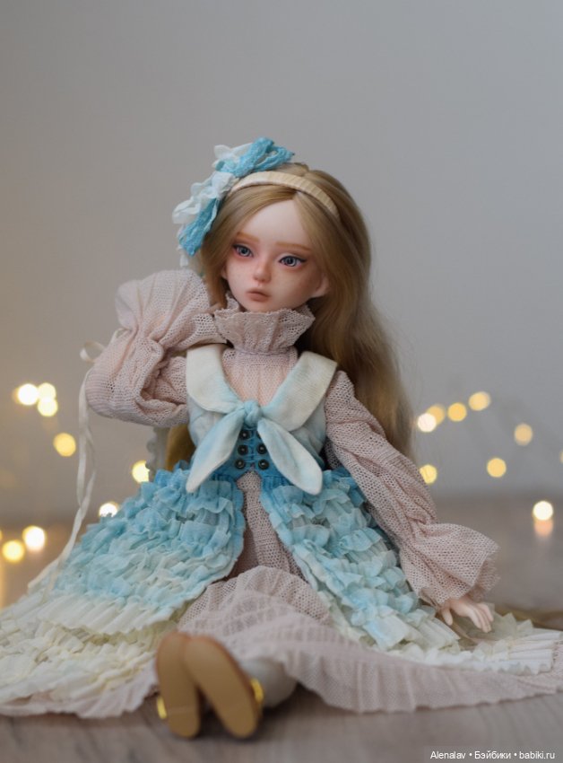 Авторская шарнирная кукла Алиса (фото 8)