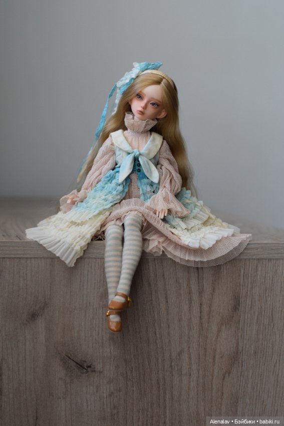 Авторская шарнирная кукла Алиса (фото 2)