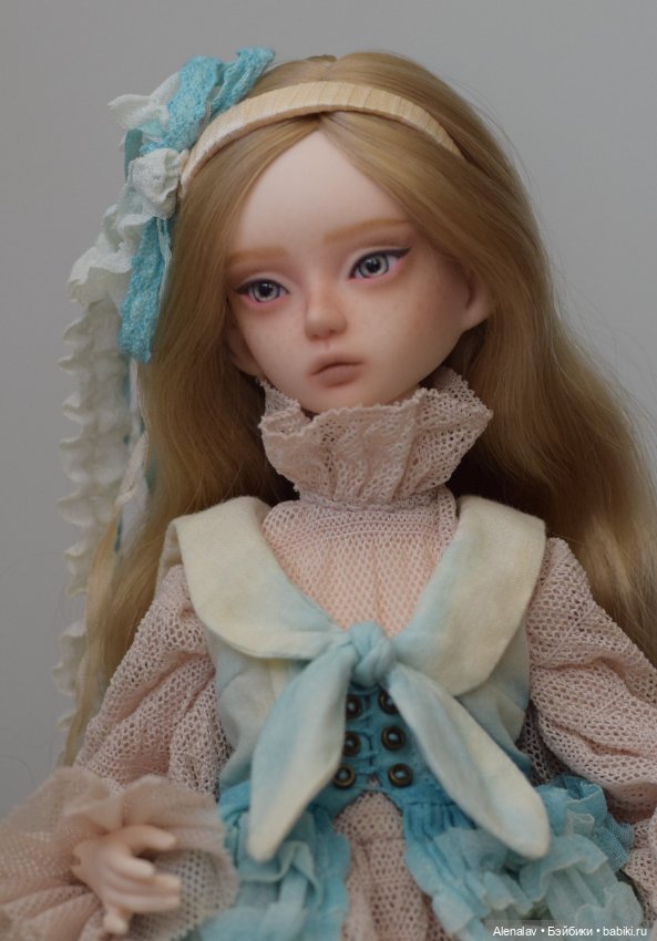 Авторская шарнирная кукла Алиса (фото 7)
