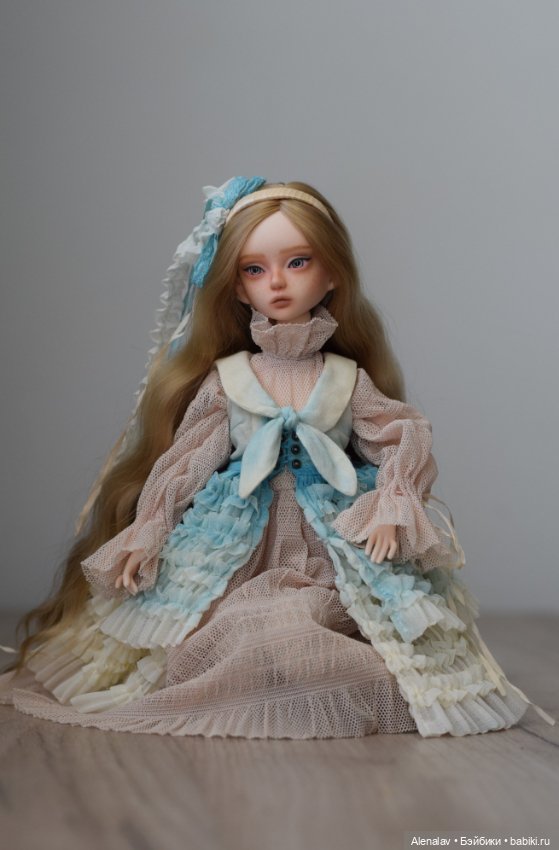 Авторская шарнирная кукла Алиса (фото 6)
