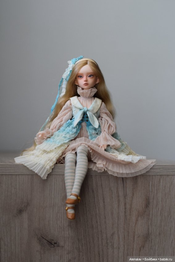 Авторская шарнирная кукла Алиса