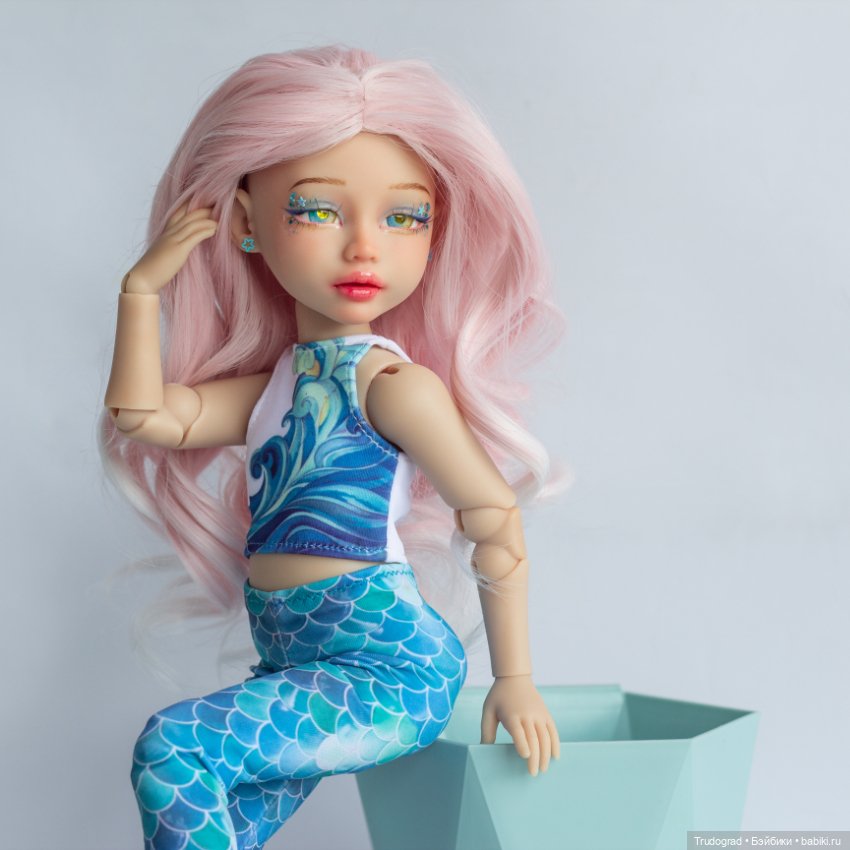 BJD Paola Reina с авторской головой №1 (фото 5)