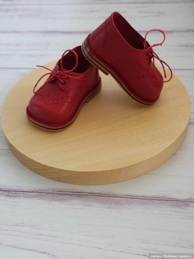 Ботинки броги для кукол Готц 58 см (Самира, Шанталь) (фото 3)