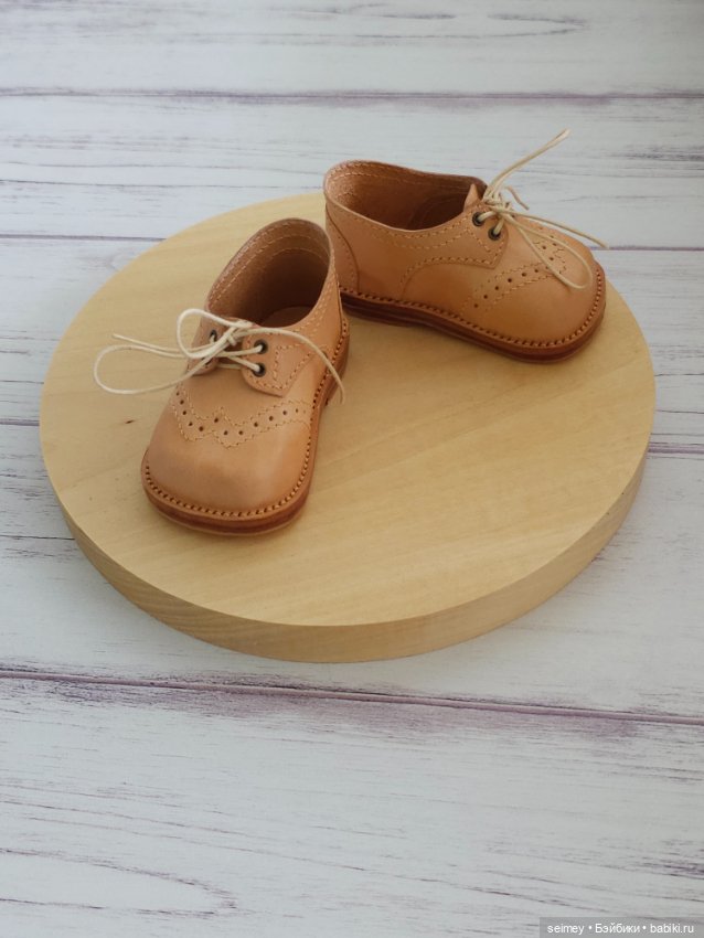 Ботинки броги для кукол Готц 58 см (Самира, Шанталь) (фото 3)