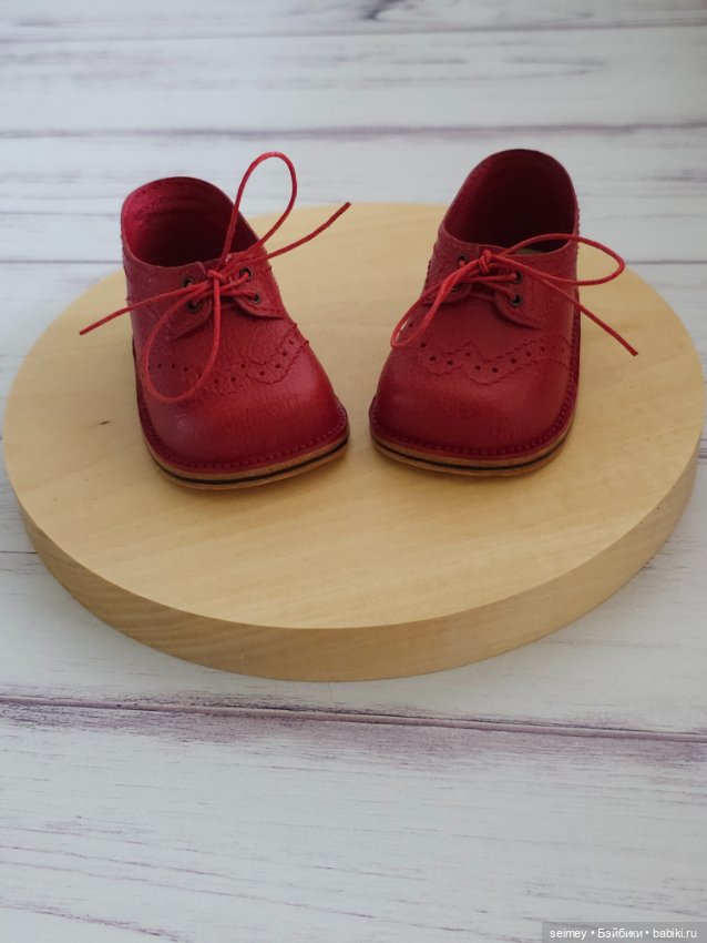 Ботинки броги для кукол Готц 58 см (Самира, Шанталь) (фото 2)