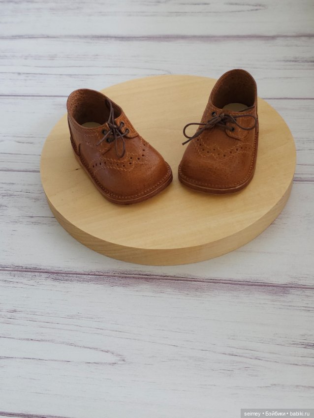 Ботинки броги для кукол Готц 58 см (Самира, Шанталь) (фото 2)