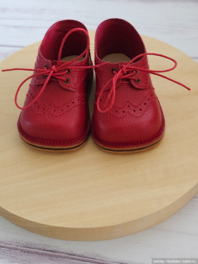 Ботинки броги для кукол Готц 58 см (Самира, Шанталь)