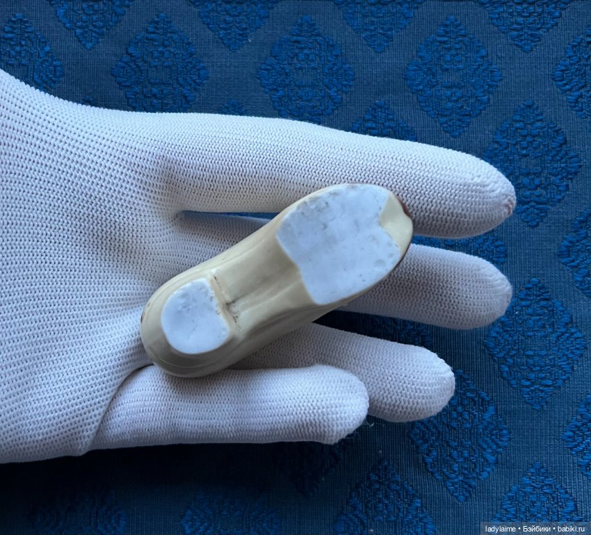 Антикварная фигурка - 5,2 см х 6,4 см (фото 4)