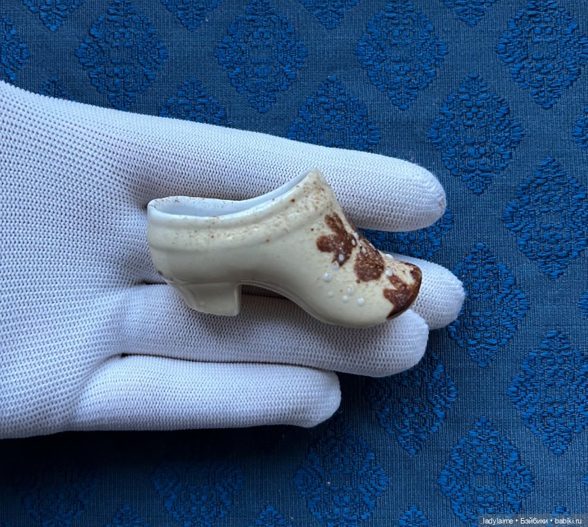 Антикварная фигурка - 5,2 см х 6,4 см (фото 3)