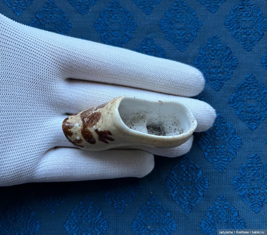 Антикварная фигурка - 5,2 см х 6,4 см (фото 2)