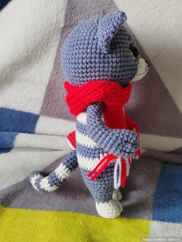 Авторская игрушка Кот (ручная работа, новая) (фото 3)