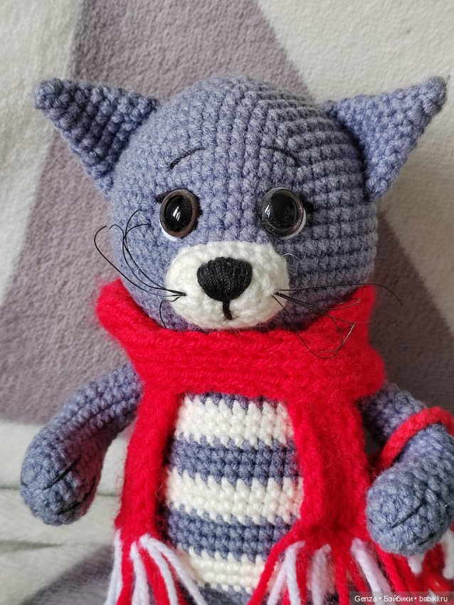 Авторская игрушка Кот (ручная работа, новая) (фото 8)