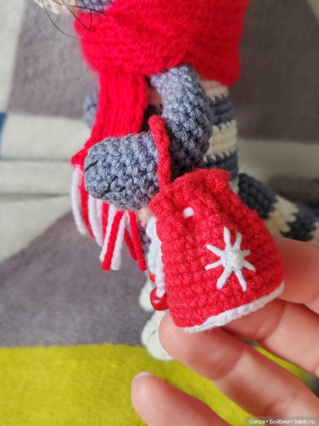 Авторская игрушка Кот (ручная работа, новая) (фото 5)