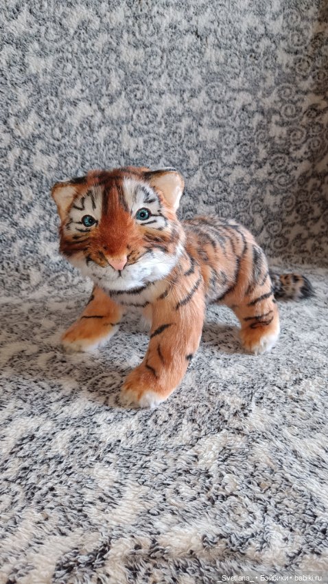 Игрушка - тигр — Авторские игрушки (фото 3)