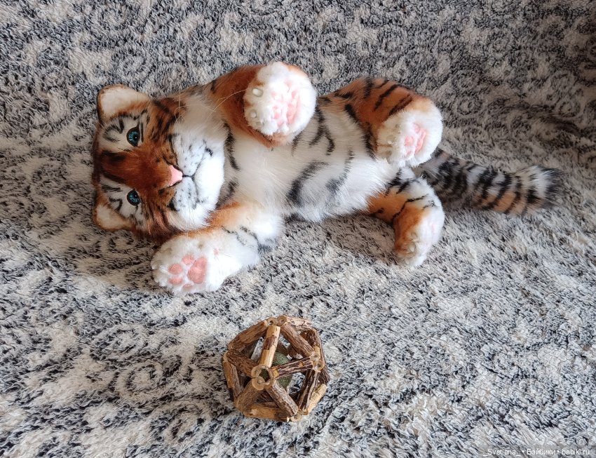 Игрушка - тигр — Авторские игрушки (фото 2)