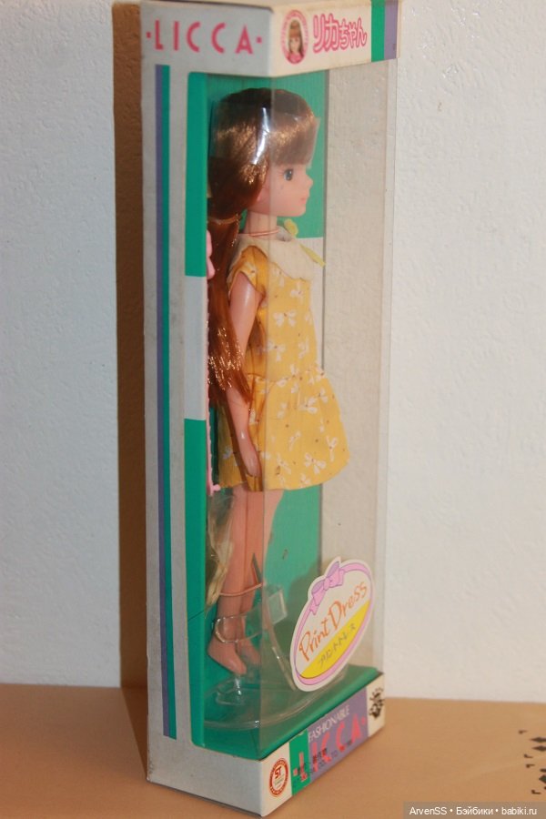 Винтажная Ликка третьего поколения компании Такара из серии Print Dress (фото 5)