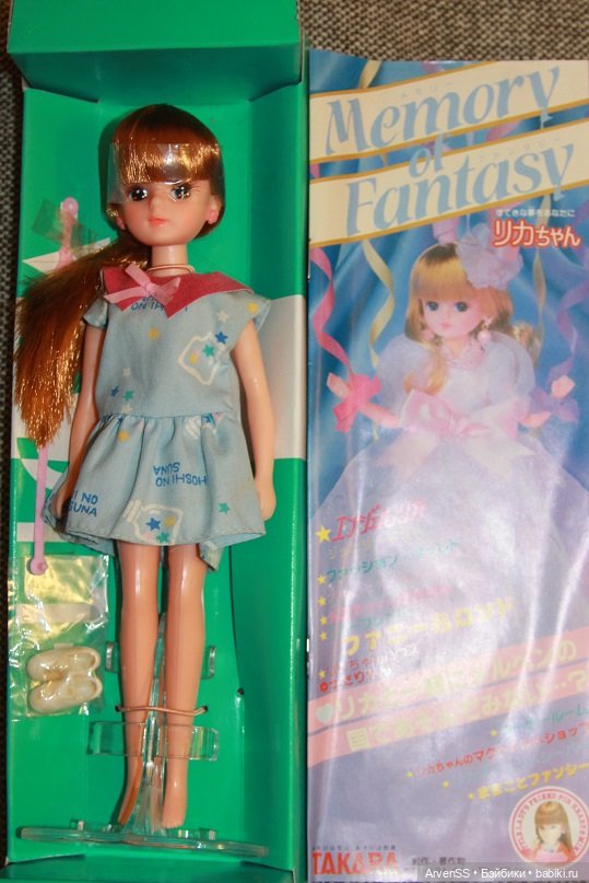 Винтажная Ликка третьего поколения компании Такара из серии Print Dress (фото 6)