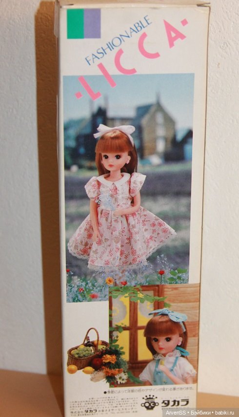 Винтажная Ликка третьего поколения компании Такара из серии Print Dress (фото 3)