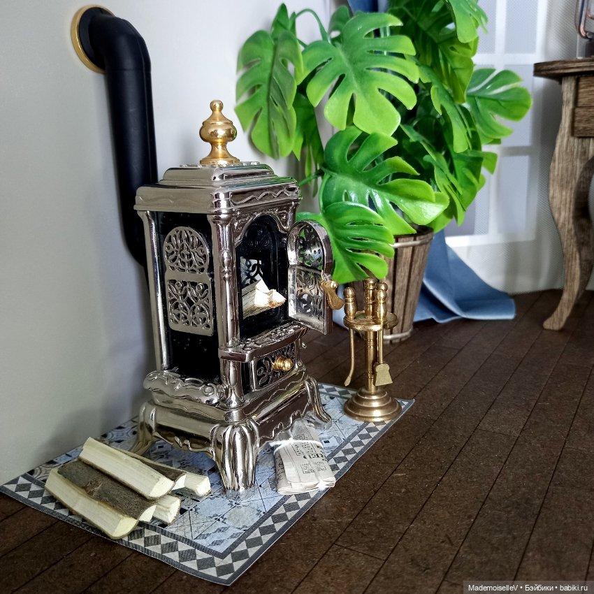 Каминный набор, телефон, будильник