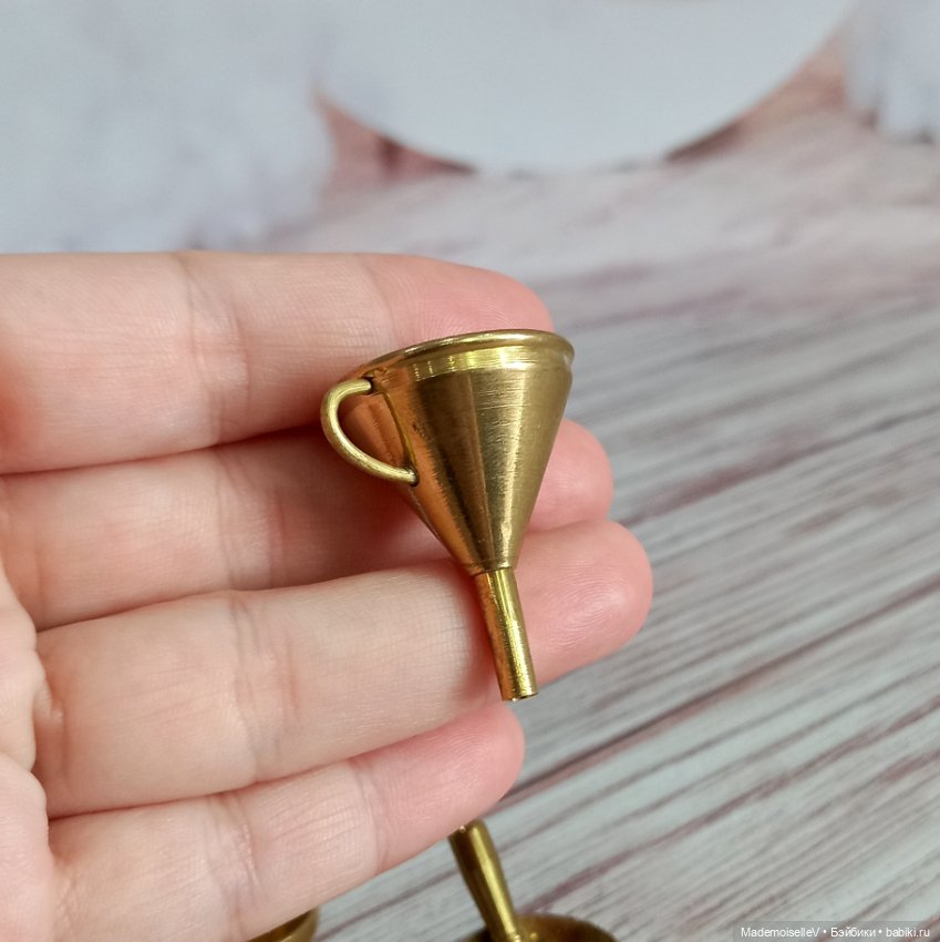 Воронка, ступка, ведерко — Миниатюра для кукол (фото 2)