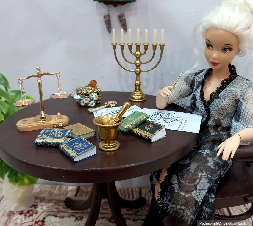 Воронка, ступка, ведерко — Миниатюра для кукол