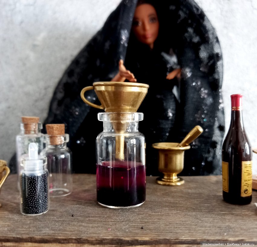 Воронка, ступка, ведерко — Миниатюра для кукол (фото 5)