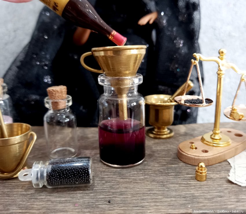 Воронка, ступка, ведерко — Миниатюра для кукол (фото 7)