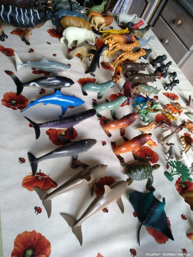 Огромный лот винтажных фигурок
