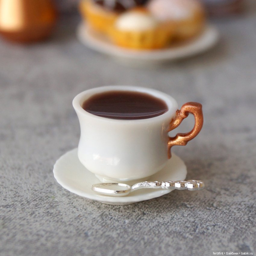 Набор "Кофе" №2 масштаб 1:6 (фото 4)