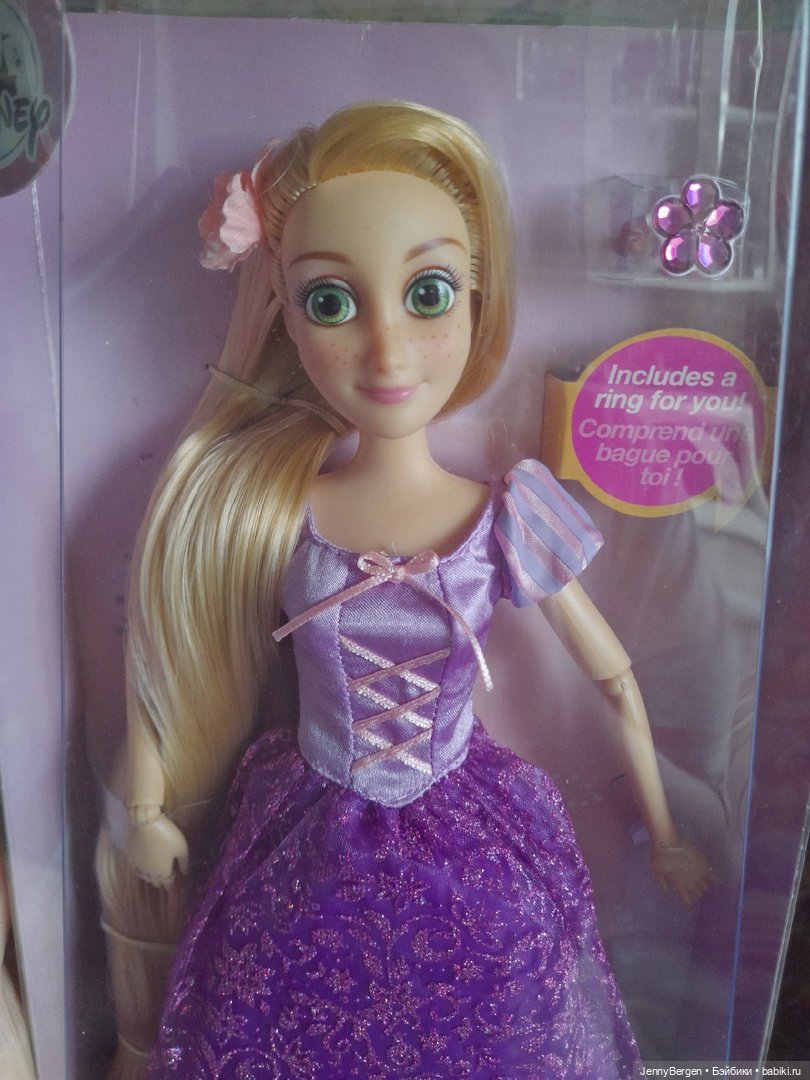 Рапунцель классическая с колечком, Дисней НРФБ (фото 2)