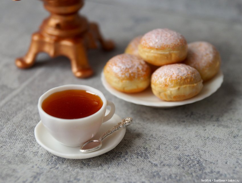 Набор "Чаепитие" №3 в масштабе 1:6 (фото 2)