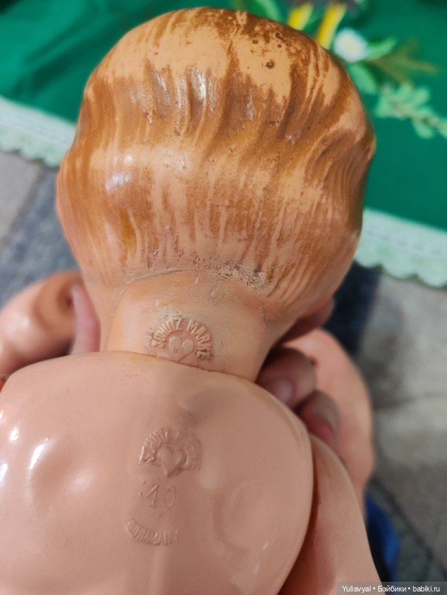 Кукла целлулоид Schutz Marke