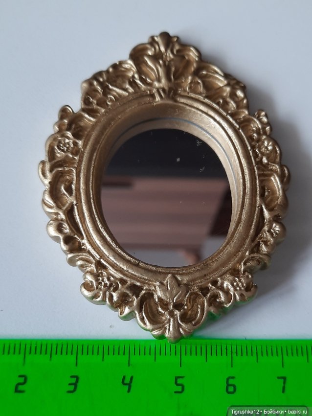 Зеркало в кукольный домик (фото 7)