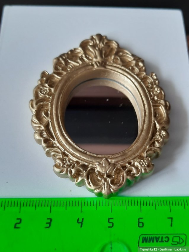 Зеркало в кукольный домик (фото 6)