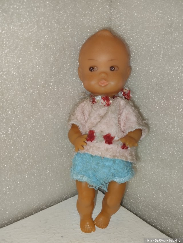 Кукла ГДР Полностью виниловый малыш в родном