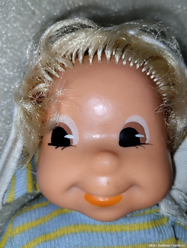 Кукла ГДР Забавный резиновый малыш (фото 2)