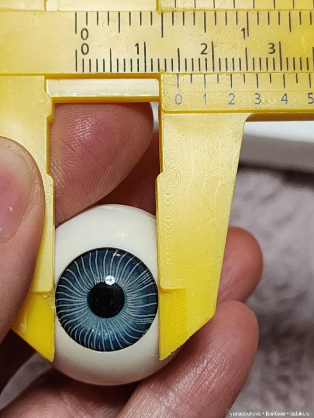 Винтажные глаза большого размера. 25 мм (фото 5)