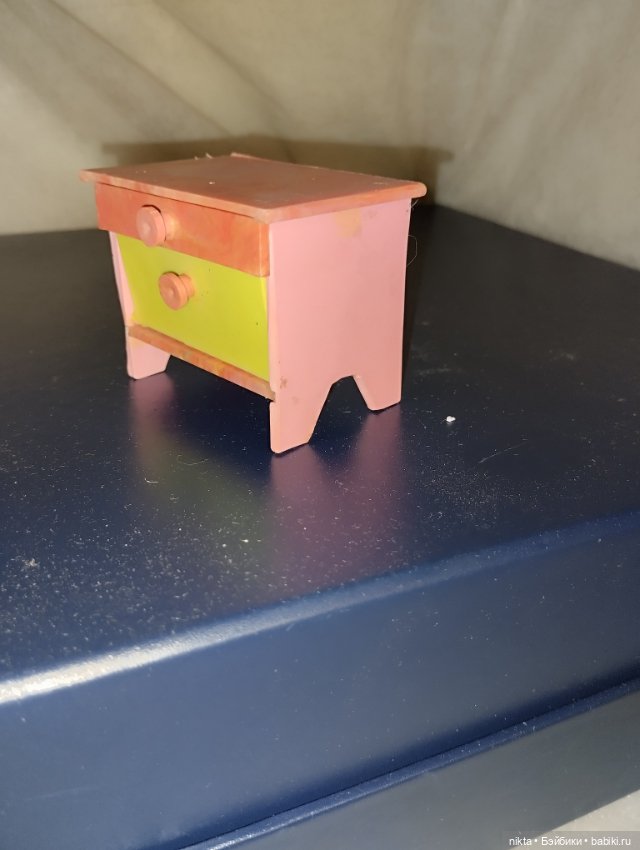 Мебель для кукол СССР Тумбочка (фото 5)