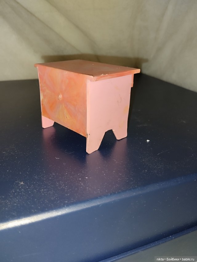 Мебель для кукол СССР Тумбочка (фото 2)