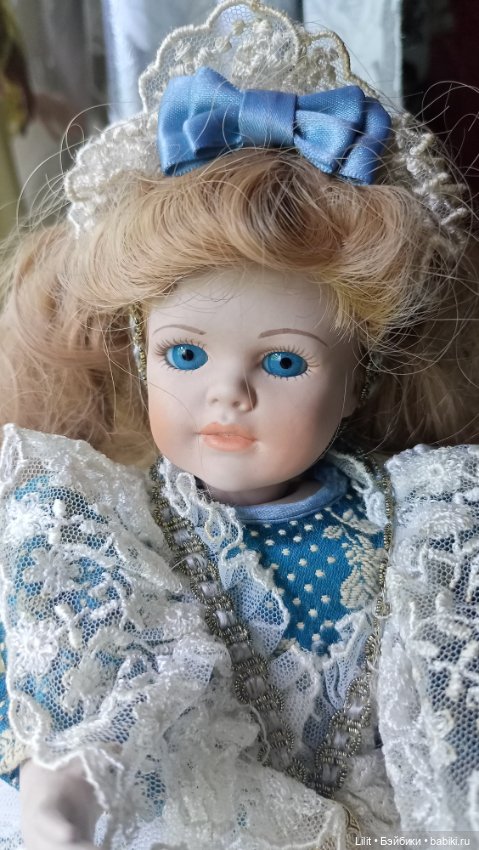 Милая барышня — Фарфоровые куклы (фото 2)