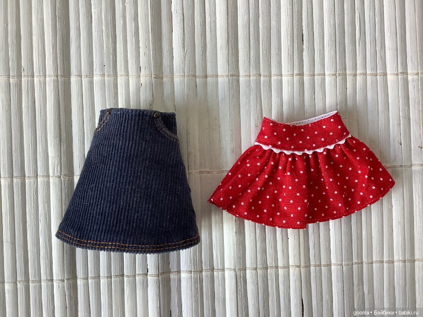 Две юбочки для блайз и похожих кукол