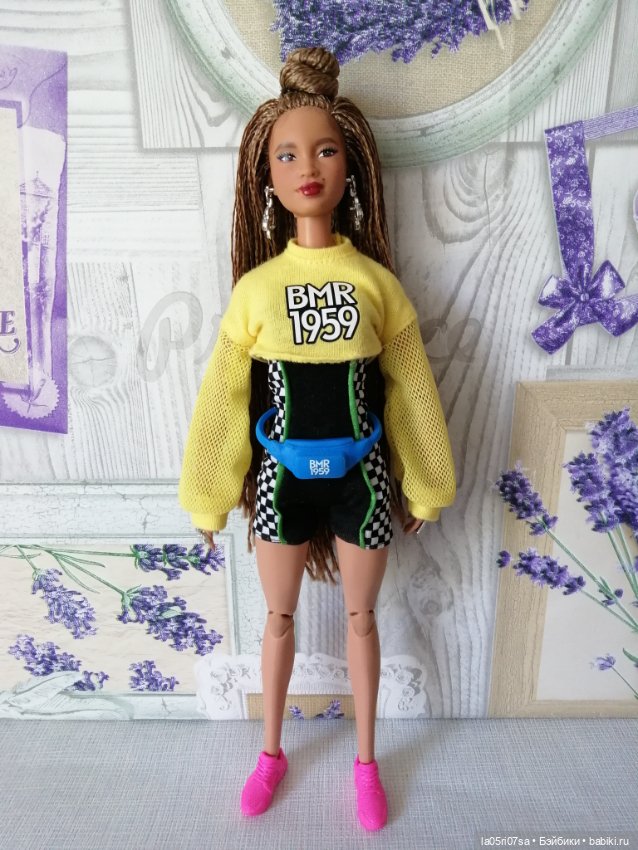 Барби БМР 1959 мулатка с косичками