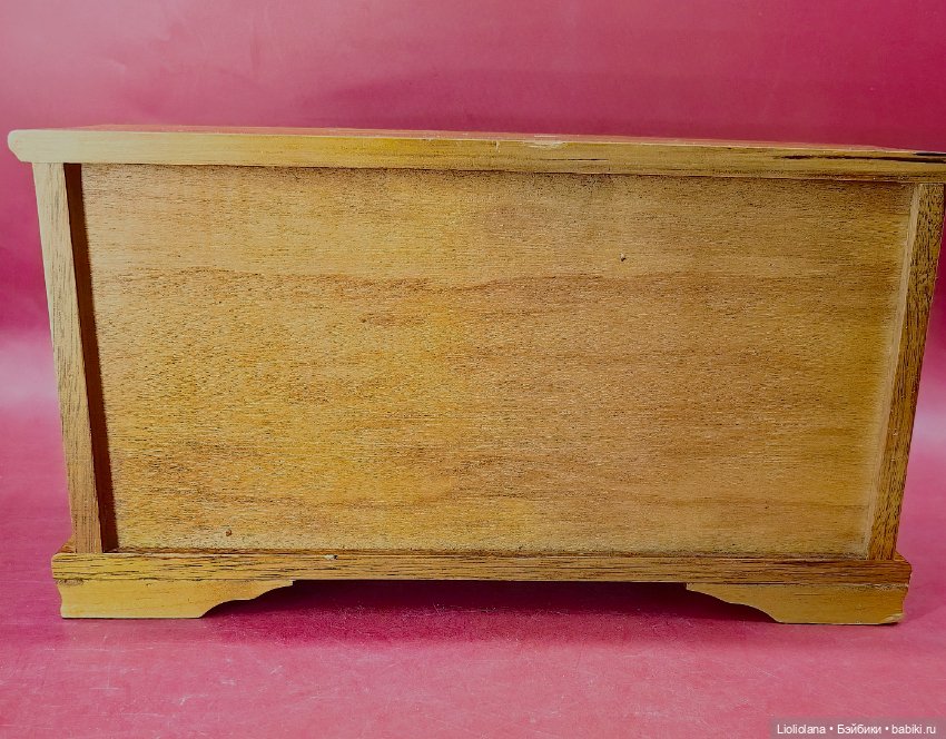 Шкатулка шкаф для кукол №5 (фото 5)