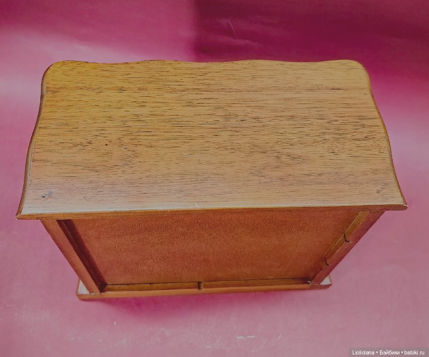 Шкатулка шкаф для кукол №4 (фото 5)