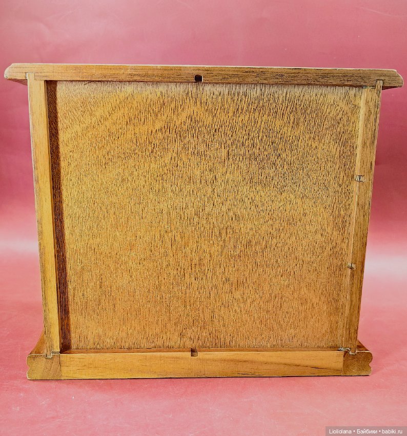 Шкатулка шкаф для кукол №4 (фото 4)