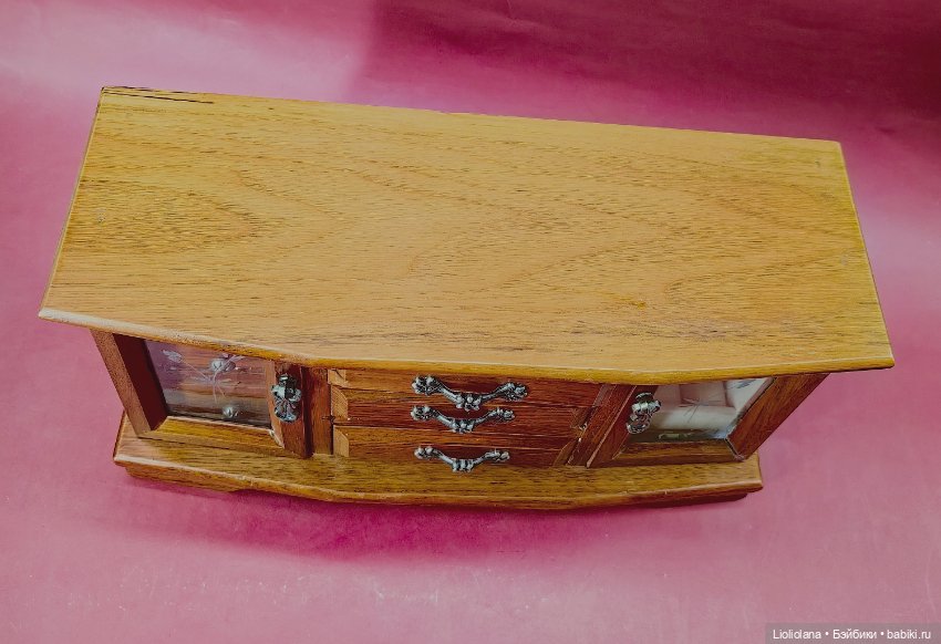 Шкатулка шкаф для кукол №5 (фото 3)