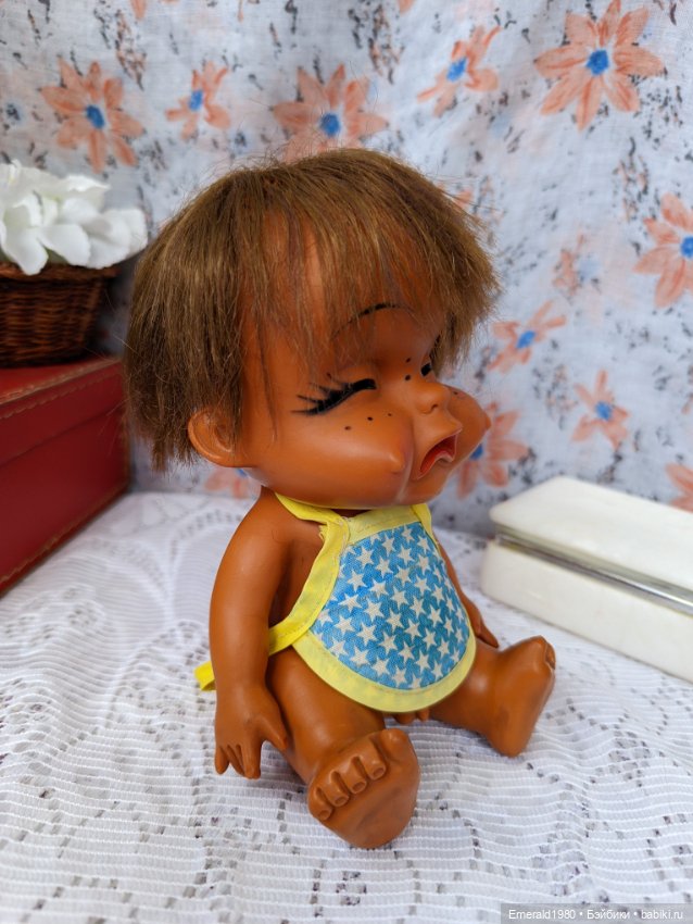 Кукла Плакса Корея 70е, — Винтажные куклы и игрушки детства (фото 3)