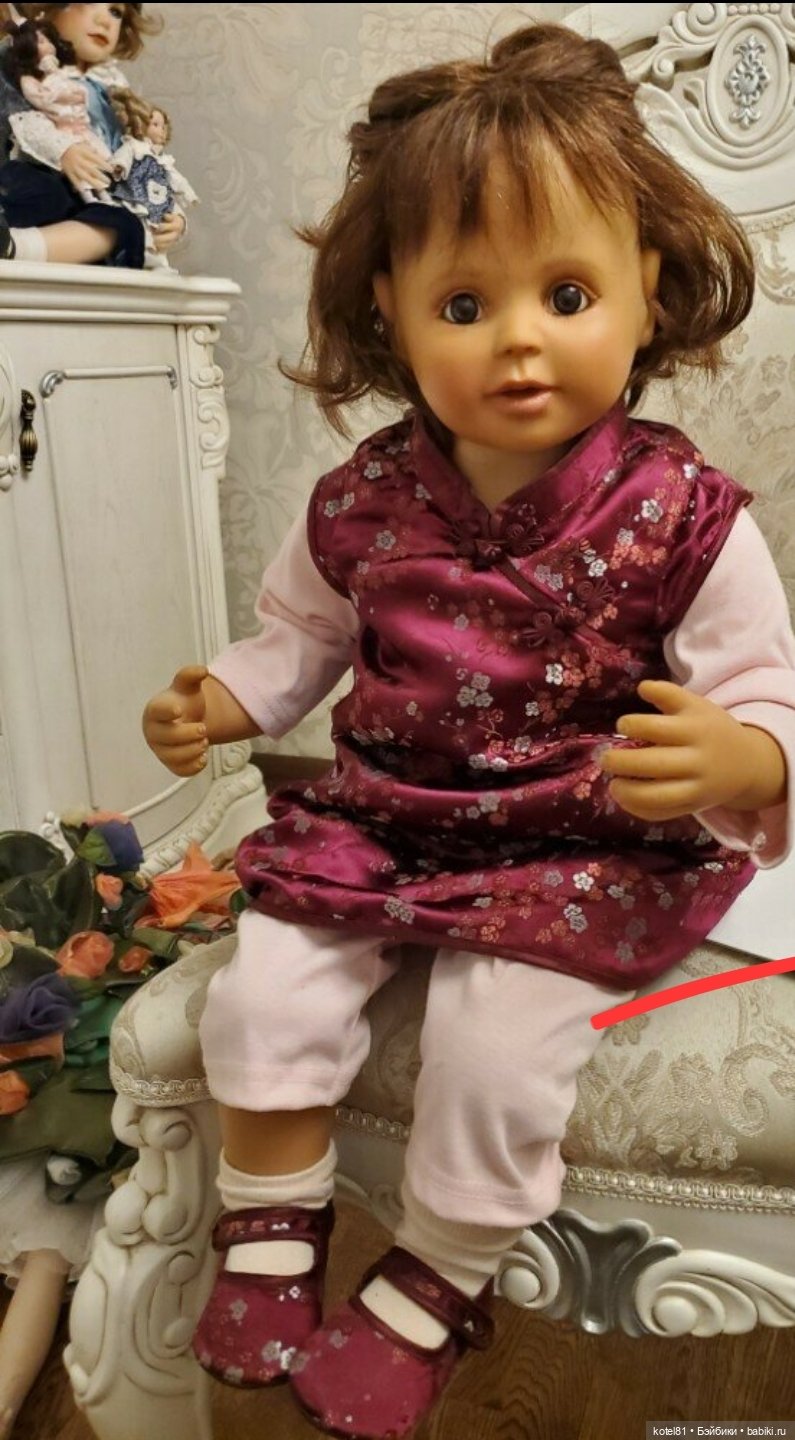 Виниловая коллекционная кукла Gerlinde Feser (фото 4)