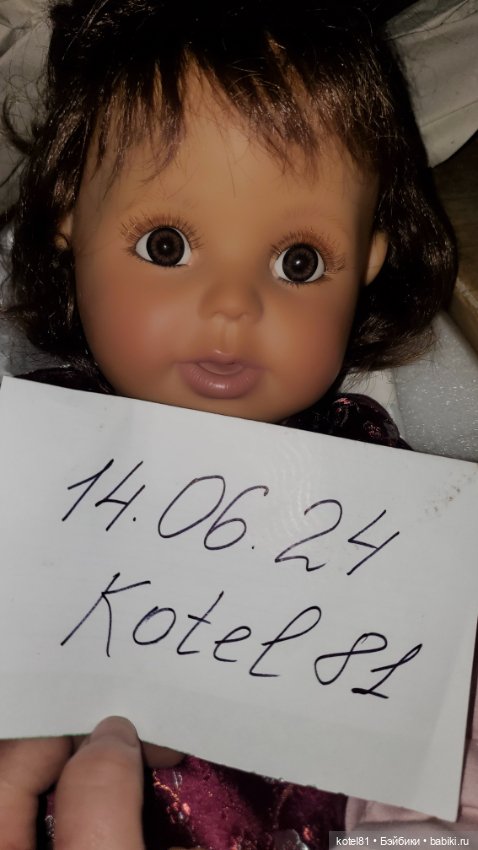 Виниловая коллекционная кукла Gerlinde Feser (фото 6)