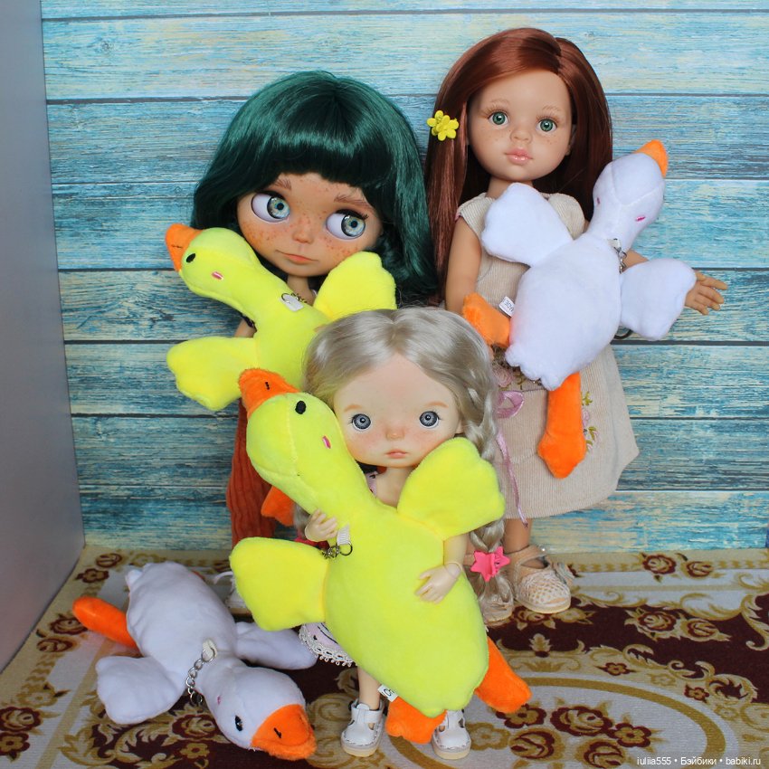 Аксессуары для кукол - мягкая кроватка-спальник (фото 9)